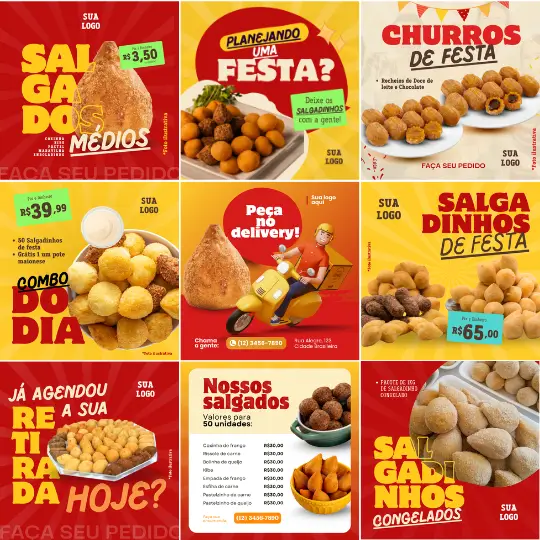 post para o instagram de salgaderia ou salgadinhos (7)
